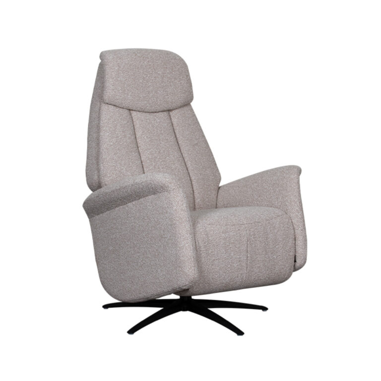LABEL51 Fauteuil Oslo - Naturel - Boucle - One Size