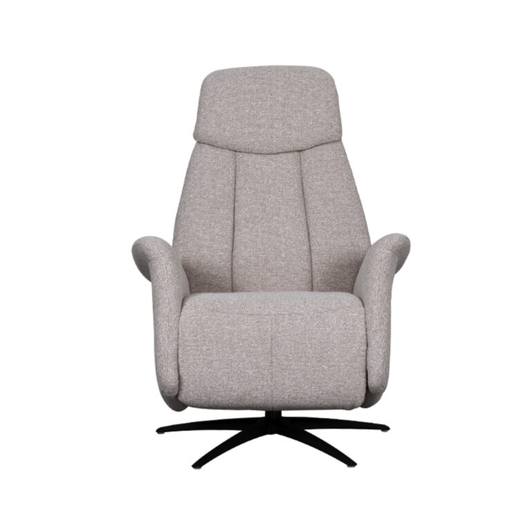 LABEL51 Fauteuil Oslo - Naturel - Boucle - One Size