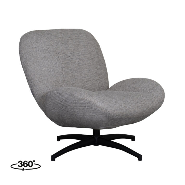 LABEL51 Sessel Clayton - Grau - Canyon - One Size
