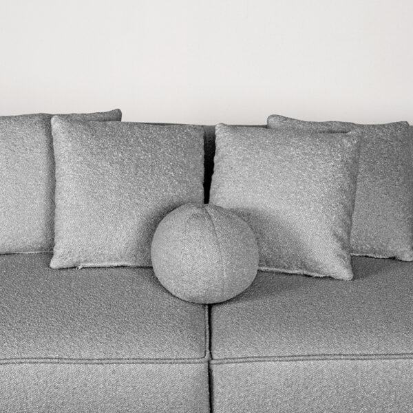 Bank_Stelvio_4-Zits_Hoek_Links_Grijs_Chic_Boucle_Detail_2