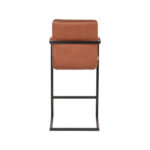 Barkruk_Denmark_Cognac_Microvezel_50x62x103_cm_Achterkant