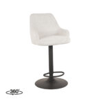 Barkruk_Fender_40x42x92-113cm_Champagne_Touch_Perspectief_360