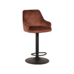 Barkruk_Fender_40x42x92-113cm_Rust_Velours_Perspectief