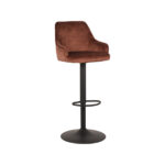 Barkruk_Fender_40x42x92-113cm_Rust_Velours_Perspectief2