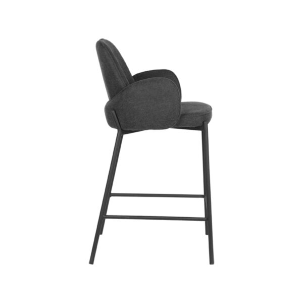 Barkruk_Jari_Antraciet_Weave_51x53x94_cm_Zijkant