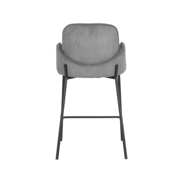 Barkruk_Jari_Donkergrijs_Ribcord_51x53x94_cm_Achterkant