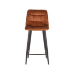 Barkruk_Jelt_45x48x94_cm_Oker_Velours_Voorkant