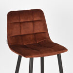 Barkruk_Jelt_45x48x94_cm_Rust_Velours_Detail