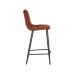 Barkruk_Jelt_45x48x94_cm_Rust_Velours_Zijkant