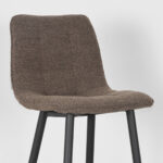 Barkruk_Jelt_Bruin_Boucle_42x46x107_Cm_Detail