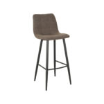 Barkruk_Jelt_Bruin_Boucle_42x46x107_Cm_Perspectief