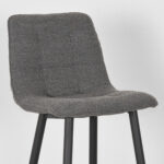 Barkruk_Jelt_Grijs_Boucle_42x46x107_Cm_Detail