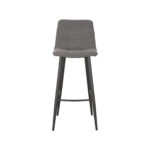 Barkruk_Jelt_Grijs_Boucle_42x46x107_Cm_Voorkant