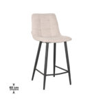 Barkruk_Jelt_Naturel_Boucle_42x46x92_Cm_Perspectief_Hoogte
