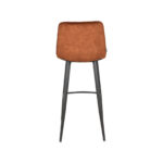 Barkruk_Jelt_Oker_Velours_45x48x107_Cm_Achterkant