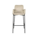 Barkruk_Joni_51x53x107_Cm_Beige_Elegance_Voorkant