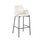 Barkruk_Joni_51x53x107_Cm_Creme_Elegance_Perspectief