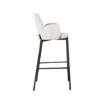 Barkruk_Joni_51x53x107_Cm_Creme_Elegance_Zijkant