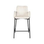 Barkruk_Joni_51x53x94_Cm_Creme_Elegance_Voorkant