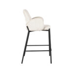 Barkruk_Joni_51x53x94_Cm_Creme_Elegance_Zijkant
