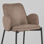 Barkruk_Joni_51x53x94_Cm_Taupe_Micro_Suede_Detail