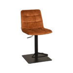 Barkruk_Juul_45x56x88-113_Cm_Oker_Velours_Perspectief2_1