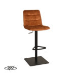 Barkruk_Juul_45x56x88-113_Cm_Oker_Velours_Perspectief_360