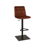 Barkruk_Juul_45x56x88-113_Cm_Rust_Velours_Perspectief2_1