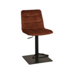 Barkruk_Juul_45x56x88-113_Cm_Rust_Velours_Perspectief_1