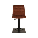 Barkruk_Juul_45x56x88-113_Cm_Rust_Velours_Voorkant