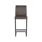 Barkruk_Milo_Antraciet_Microvezel_41x53x100_cm_Voorkant