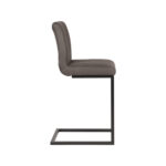 Barkruk_Milo_Antraciet_Microvezel_41x53x100_cm_Zijkant