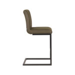Barkruk_Milo_Army_Microvezel_41x53x100_cm_Zijkant
