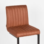 Barkruk_Milo_Cognac_Microvezel_41x53x100_cm_Detail