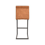 Barkruk_Milo_Ocher_Velours_41x53x100_cm_Achterkant
