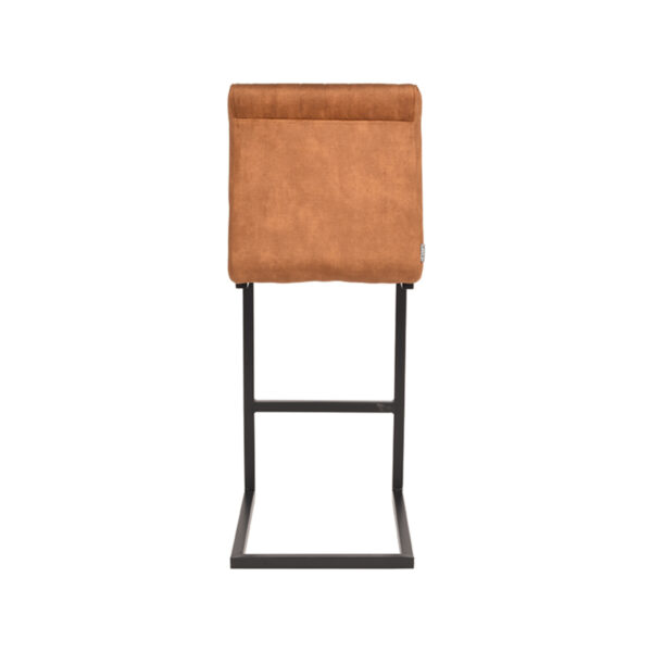 Barkruk_Milo_Ocher_Velours_41x53x100_cm_Achterkant