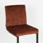 Barkruk_Milo_Rust_Velours_41x53x100_cm_Detail