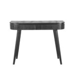 Bureau_Nils_100x38x77_Cm_Zwart_Mangohout_Voorkant