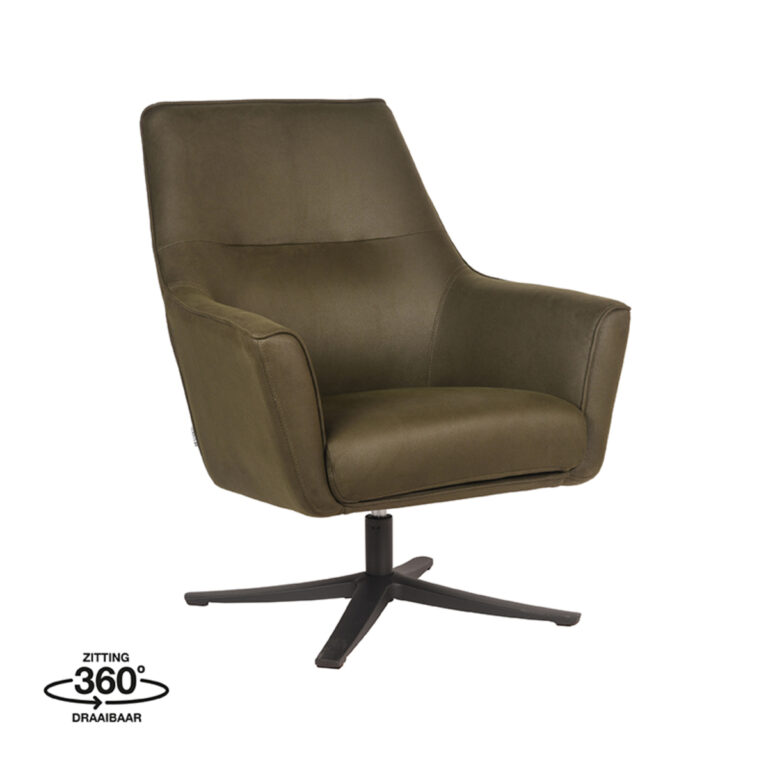 LABEL51 Fauteuil Tod - Army green - Microfiber - One Size