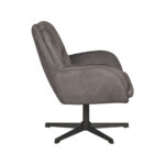 Draaifauteuil_Moss_70x77x90_Cm_Antraciet_Cosmo_Zijkant