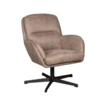Draaifauteuil_Moss_70x77x90_Cm_Taupe_Micro_Suede_Perspectief_v2