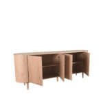 Dressoir_Oliva_220x47x85_Cm_Naturel_Eiken_Perspectief2