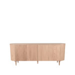 Dressoir_Oliva_220x47x85_Cm_Naturel_Eiken_Voorkant