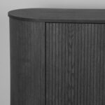 Dressoir_Oliva_220x47x85_Cm_Zwart_Eiken_Detail
