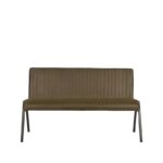 Eetkamerbank_Matz_Army_Microvezel_145x62x86_cm_Voorkant