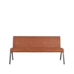 Eetkamerbank_Matz_Cognac_Microvezel_175x62x86_cm_Voorkant