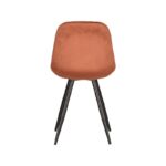 Eetkamerstoel_Capri_Rust_Fluweel_46x56x88_Cm_Achterkant