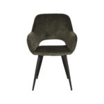 Eetkamerstoel_Chair_Fer_Hunter_Velours_60x59x87_cm_Vooraanzicht
