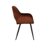 Eetkamerstoel_Chair_Fer_Rust_Velours_60x59x87_cm_Zij
