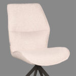 Eetkamerstoel_Comfy_48x64x91_Cm_Naturel_Touch_Zwart_Metaal_Detail_1